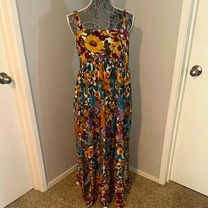 Patti Side-Slit Maxi Dress